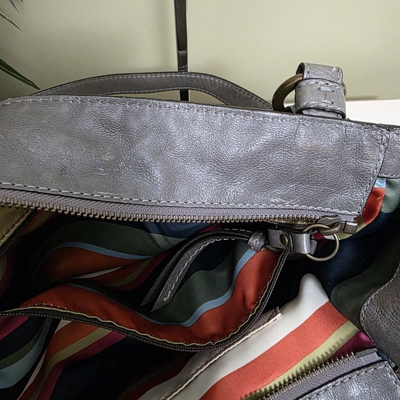 COACH | Legacy Garcia Grey Leather Shoulder Bag - Picture 11 of 13